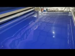 Geomembrana in HDPE blu per piazzole di lisciviazione in cumulo e dighe di sterili minerari