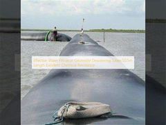 Geotessili per Filtrazione dell'Acqua Efficaci Tubi di Disidratazione 50,5 m Lunghezza Eccellente Resistenza Chimica