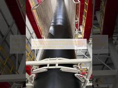 Resistenza alla perforazione 20N Liner in geomembrana HDPE che offre un allungamento a rottura del 700 percento e resistenza allo strappo di 25KN per metro