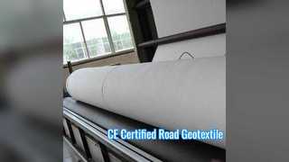 Geotessile non tessuto certificato CE EN 13249 per progetti stradali