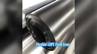 Rivestimento flessibile per laghetto in LDPE per acquacoltura da 0,1 mm a 0,5 mm