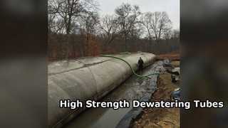 High Strength Geotextile Dewatering Tubes for Efficient Water