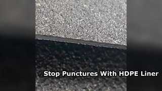 High Puncture Resistant HDPE Geomembrane for Sharp Rocks