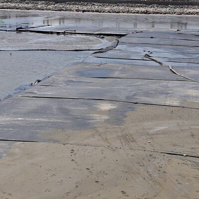 Tubi di disidratazione geotessili ad alta permeabilità per progetti di trattamento dei fanghi municipali