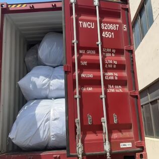Tubo di disidratazione in geotessile tessuto resistente alle alte temperature per la disidratazione dei fanghi di olio di palma