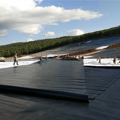 Fodera geomembrana in HDPE con barriera impermeabile per lagune di prodotti chimici industriali e acque reflue