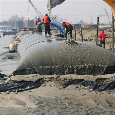 Tubo di disidratazione geotessile per fanghi di grande volume per il drenaggio dei cantieri