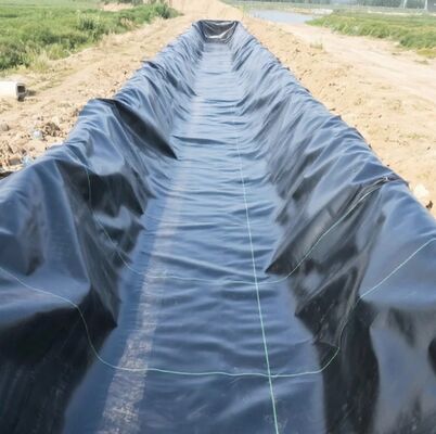 Rivestimento del canale di irrigazione Rivestimento in geomembrana HDPE per canali di tutela dell'acqua