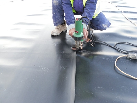 Fodera impermeabile dello stagno della membrana della fodera del PVC Geomembrane da 30 mil per la piscina