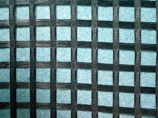 Stabilizzazione al suolo Mesh Fiberglass Geogrid Alkali Resistant della pavimentazione del cemento