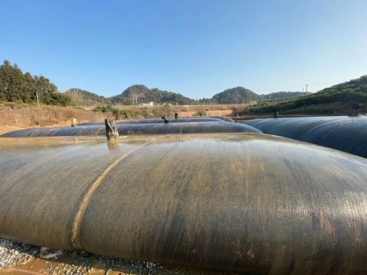Filtro resistente alle alte temperature Sacchetti di deidratazione geotessili leggeri resistenti per soluzioni di filtrazione pesanti