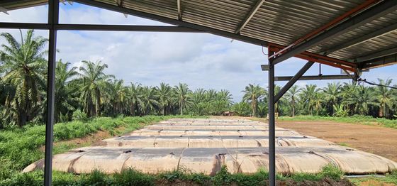 Geotessuto in PP Tessuto con Superficie Liscia, Lunghezza Personalizzata, Tessuto Permeabile all'Acqua Ideale per Ingegneria Civile e Agricoltura