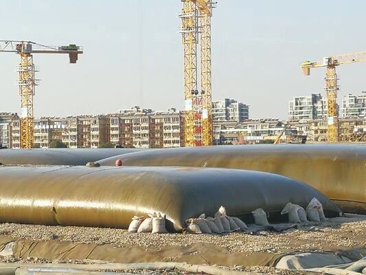 Tubi di deidratazione geotessili di dimensioni aperte da 0,4 mm progettati con eccellente resistenza chimica che garantiscono le prestazioni di deidratazione
