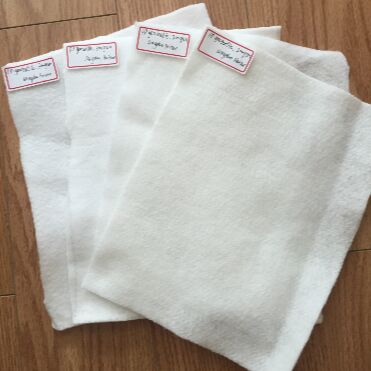 Polyester Short Fiber Needle Punched Non Woven Geotextile For Pavement Reinforcement