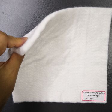 High Modulus Long Fiber Non Woven Geotextile for High-Load Foundation Support