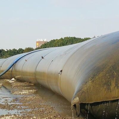 Tubo di disidratazione in geotessile tessuto resistente alle alte temperature per la disidratazione dei fanghi di olio di palma