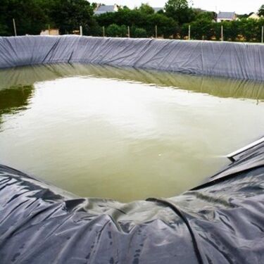 Liner di geomembrana in HDPE sicuro per pesci per serbatoi di irrigazione agricola in stagni