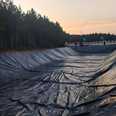 Fodera in geomembrana in HDPE per cisterna per la raccolta dell'acqua piovana per lo stoccaggio sotterraneo di ritenzione
