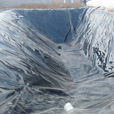 Fodera in geomembrana in HDPE per cisterna per la raccolta dell'acqua piovana per lo stoccaggio sotterraneo di ritenzione