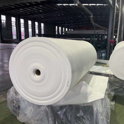 Cuscino geotessile non tessuto in fibra di fiocco spesso per la protezione del rivestimento della discarica