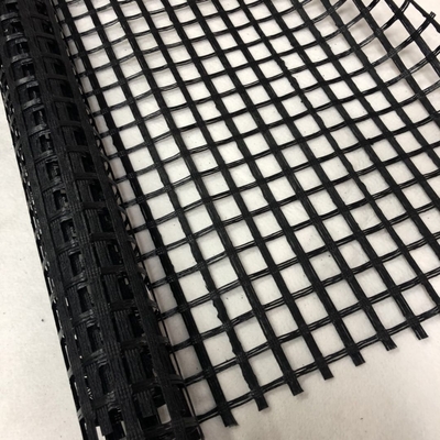 120kn l'ANIMALE DOMESTICO Geogrid deforma tricottare il poliestere di rinforzo del pendio che ricopre il PVC