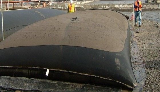 Tubi di drenaggio in geotessuto per sabbia nera essenziali per applicazioni di bonifica con cassoni riempiti di sabbia e bonifica del territorio