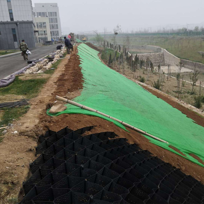 L'HDPE Geocell della strada privata ha frantumato i muri di sostegno di Geocell della stabilizzazione del suolo del lastricatore di griglia
