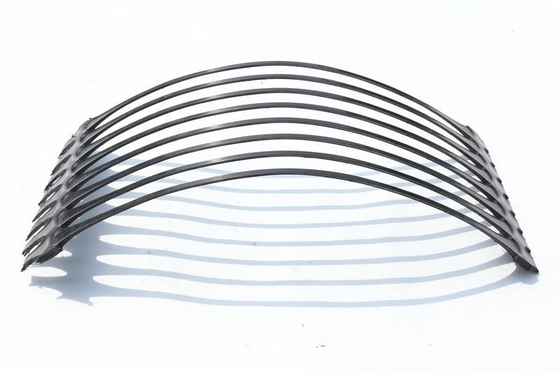 polietilene di densità di 160kn/M Plastic Geogrid Mesh Wall Retaining Dam High