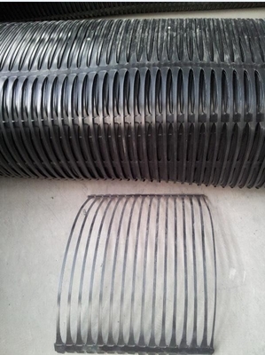 polietilene di densità di 160kn/M Plastic Geogrid Mesh Wall Retaining Dam High
