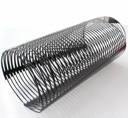 polietilene di densità di 160kn/M Plastic Geogrid Mesh Wall Retaining Dam High
