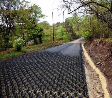 Strutturato e perforato inghiai l'HDPE Geocell di griglia per la costruzione di strade
