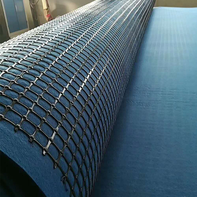 Polimero di grande molecolarità biassiale di plastica su ordinazione di Geogrid Mesh Welded pp Geogrid