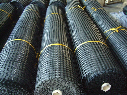 Reticolato Mesh Geogrid Nonwoven Road Construction della vetroresina del ODM dell'OEM
