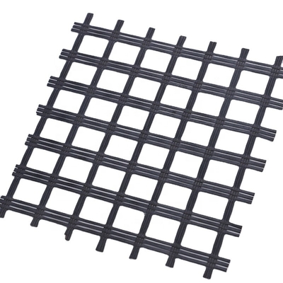 Il bitume ha ricoperto la rappresentazione Mesh Roll della vetroresina di Geogrid 25KN della vetroresina