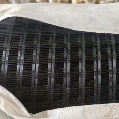 poliestere Geogrid di Geogrid dell'ANIMALE DOMESTICO di 200m per ampio 6m 3d il modello delle strade 3m Design