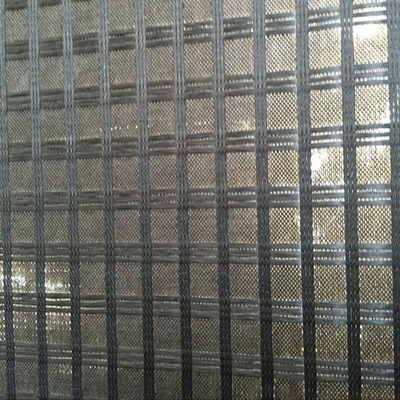 Rinforzo di plastica flessibile di Geogrid Mesh For Road Asphalt Layer del poliestere