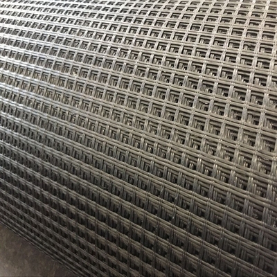 Geogrid in fibra di vetro rivestita con polimero per applicazioni di warp biassiale in rotoli da 50 m a 100 m