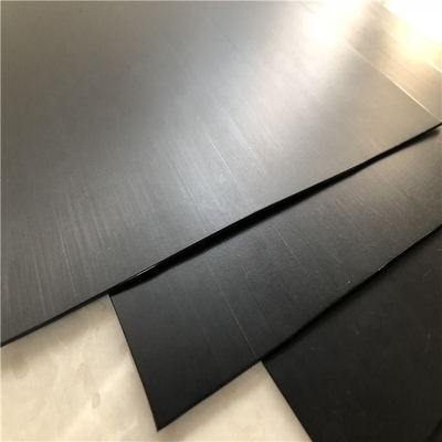 Fodera resistente di Plasitc tessuta il nero della fodera del LDPE Geomembrane di piscicoltura