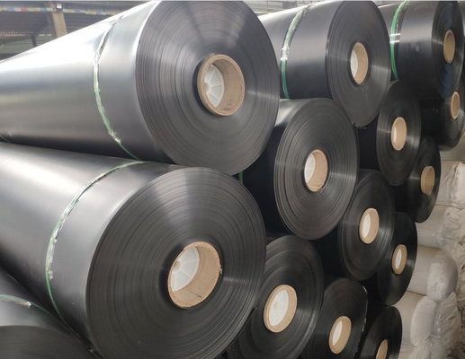 Fodera antinvecchiamento nera dello stagno di pesce della fodera 1mm del PVC Geomembrane di EPDM
