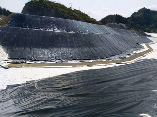 materiale di riporto dell'impresa di piscicoltura del film ISO9001 del PVC Geomembrane di 1.5mm 2mm Plastik