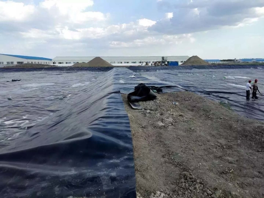 Forze ad alta resistenza 0.8mm - 2mm della fodera resistente alla corrosione del PVC Geomembrane