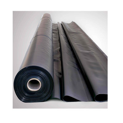 Contenuto di nero di carbonio 2.0-3.0 percento, spessore del rivestimento in geomembrana HDPE 0.1-3.0 mm, resistenza alla perforazione 20N, adatto per applicazioni industriali