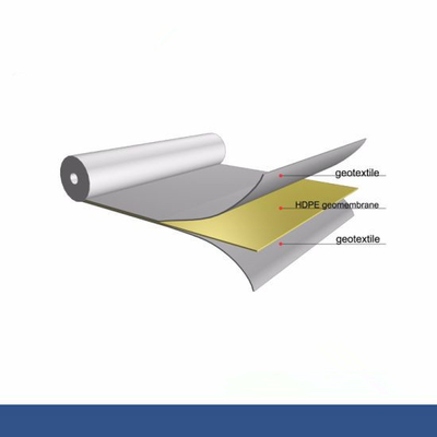 0,75 materiali di riporto compositi lisci 3mm del tunnel del rotolo della fodera dell'HDPE di 1.5mm Geomembrane
