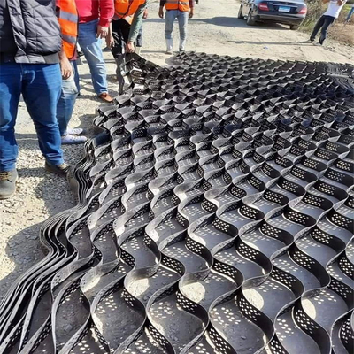 L'HDPE di plastica Geocell per la costruzione di strade Geocell ha frantumato la griglia Geocell